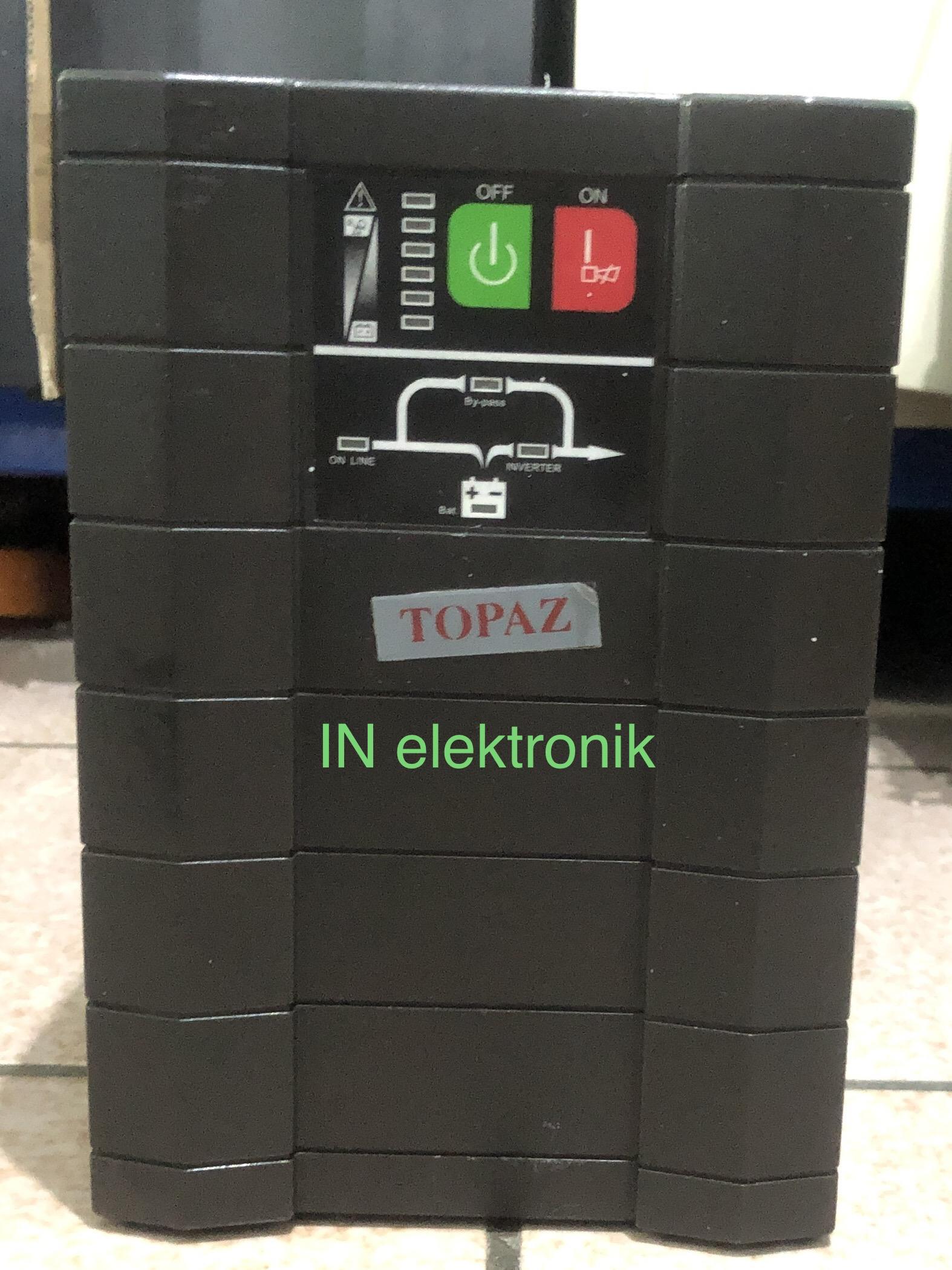 ups topaz 1kva 700w + battrei